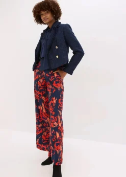 Palazzo-Hose aus leichtem Viskose-Crêpe|bonprix