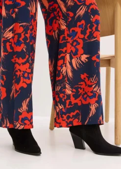 Palazzo-Hose aus leichtem Viskose-Crêpe|bonprix