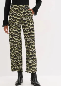 Palazzo-Hose aus leichtem Viskose-Crêpe|bonprix Hot