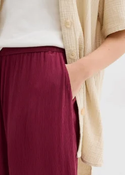 bonprix Nachhaltigere Materialien|Hosen|Palazzo-Hose aus softer Viskose rhododendronrot