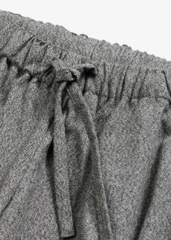 bonprix Bekleidung·Kleider|Hosen|Palazzo-Hose in Wolloptik anthrazit meliert meliert