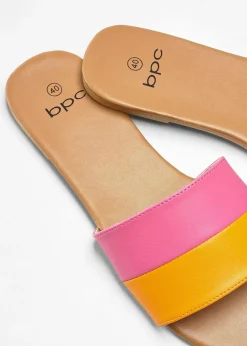 bonprix Sommerschuhe|Pantoletten orange/pink