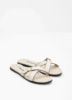 Pantoletten mit dekorativer Schnalle|bonprix Clearance