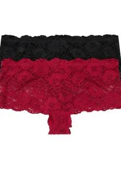 Panty mit Spitze (2er Pack)|bonprix Clearance