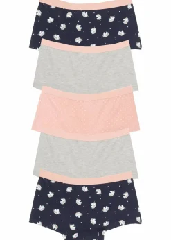 Panty mit weicher Bio-Baumwolle (5er Pack)|bonprix Clearance