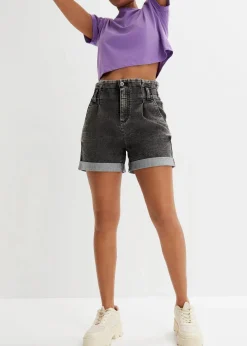 Paperbag Jeans-Shorts|bonprix Online