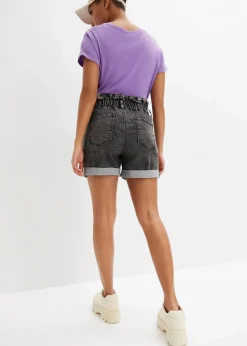 Paperbag Jeans-Shorts|bonprix Online