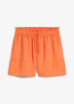 Paperbag-Shorts aus fließendem Lyocell-Mix|bonprix Sale