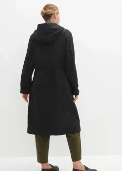 bonprix Bekleidung·Hosen|Jacken & Mäntel|Parka schwarz/schiefergrau