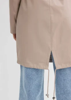 bonprix Jacken & Mäntel|Parka mit Kapuze taupe