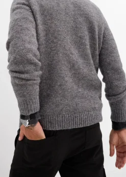 pflegeleichter Grobstrick-Pullover|bonprix Outlet