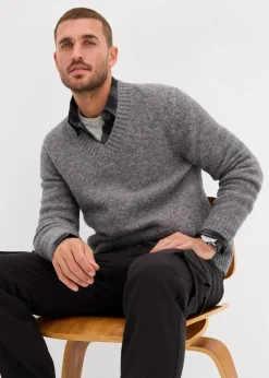 pflegeleichter Grobstrick-Pullover|bonprix Outlet