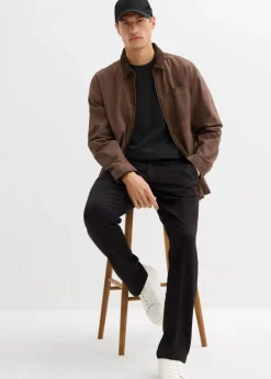 Pilotenjacke in gewaschener Optik|bonprix Discount