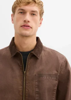 Pilotenjacke in gewaschener Optik|bonprix Discount