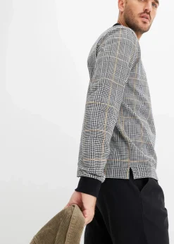 Piqué Polo-Langarmshirt aus Bio-Baumwolle|bonprix Best