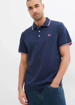 Piqué-Poloshirt aus reiner Bio-Baumwolle|bonprix