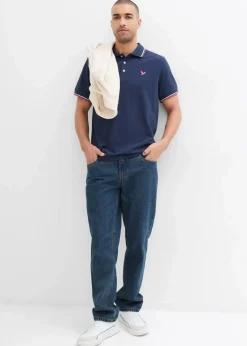 Piqué-Poloshirt aus reiner Bio-Baumwolle|bonprix