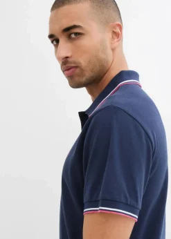 Piqué-Poloshirt aus reiner Bio-Baumwolle|bonprix