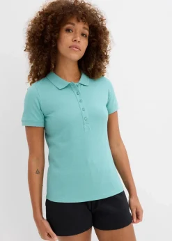 Piqué-Poloshirt aus reiner Bio-Baumwolle|bonprix Discount