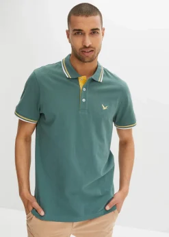Piqué-Poloshirt aus reiner Baumwolle (2er Pack)|bonprix New