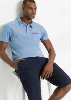 Piqué-Poloshirt aus reiner Bio-Baumwolle (2er Pack)|bonprix Best