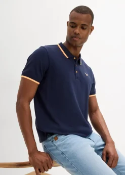 Piqué-Poloshirt aus reiner Bio-Baumwolle (2er Pack)|bonprix Best