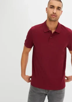 Piqué-Poloshirt aus reiner Bio-Baumwolle|bonprix Outlet