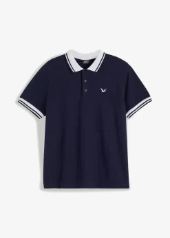 Piqué-Poloshirt aus reiner Bio-Baumwolle|bonprix Discount