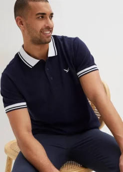 Piqué-Poloshirt aus reiner Bio-Baumwolle|bonprix Discount