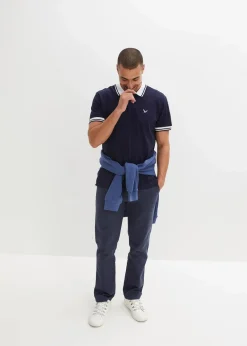 Piqué-Poloshirt aus reiner Bio-Baumwolle|bonprix Discount