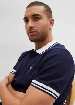 Piqué-Poloshirt aus reiner Bio-Baumwolle|bonprix Discount