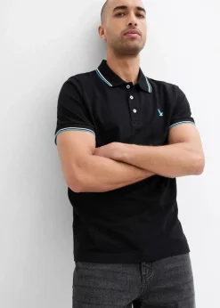 Piqué-Poloshirt aus reiner Bio-Baumwolle|bonprix Clearance