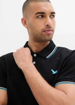 Piqué-Poloshirt aus reiner Bio-Baumwolle|bonprix Clearance