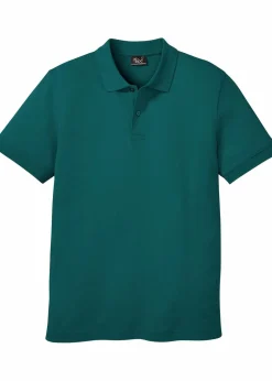 Piqué-Poloshirt aus reiner Bio-Baumwolle|bonprix Sale