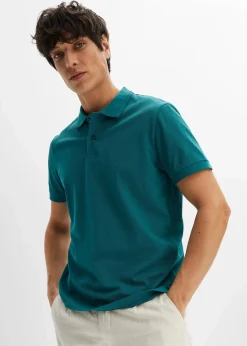 Piqué-Poloshirt aus reiner Bio-Baumwolle|bonprix Sale