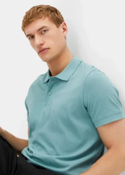 Piqué-Poloshirt aus reiner Bio-Baumwolle|bonprix Discount