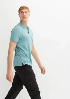 Piqué-Poloshirt aus reiner Bio-Baumwolle|bonprix Discount