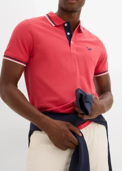 Piqué-Poloshirt aus reiner Baumwolle (2er Pack)|bonprix Clearance