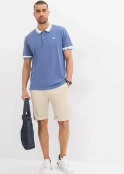 Piqué-Poloshirt aus reiner Bio-Baumwolle|bonprix Clearance