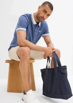 Piqué-Poloshirt aus reiner Bio-Baumwolle|bonprix Clearance