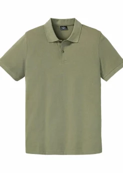 Piqué-Poloshirt aus reiner Bio-Baumwolle|bonprix New