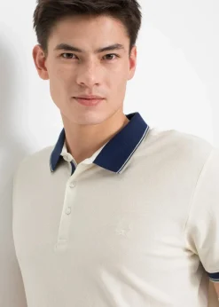 Piqué-Poloshirt aus reiner Baumwolle (3er Pack)|bonprix Clearance