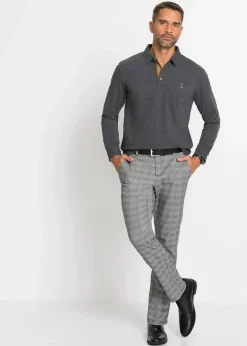 Piqué-Poloshirt, Langarm|bonprix Best