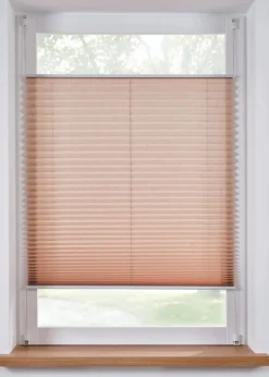 bonprix Plissees|Plissee mit Struktur sand