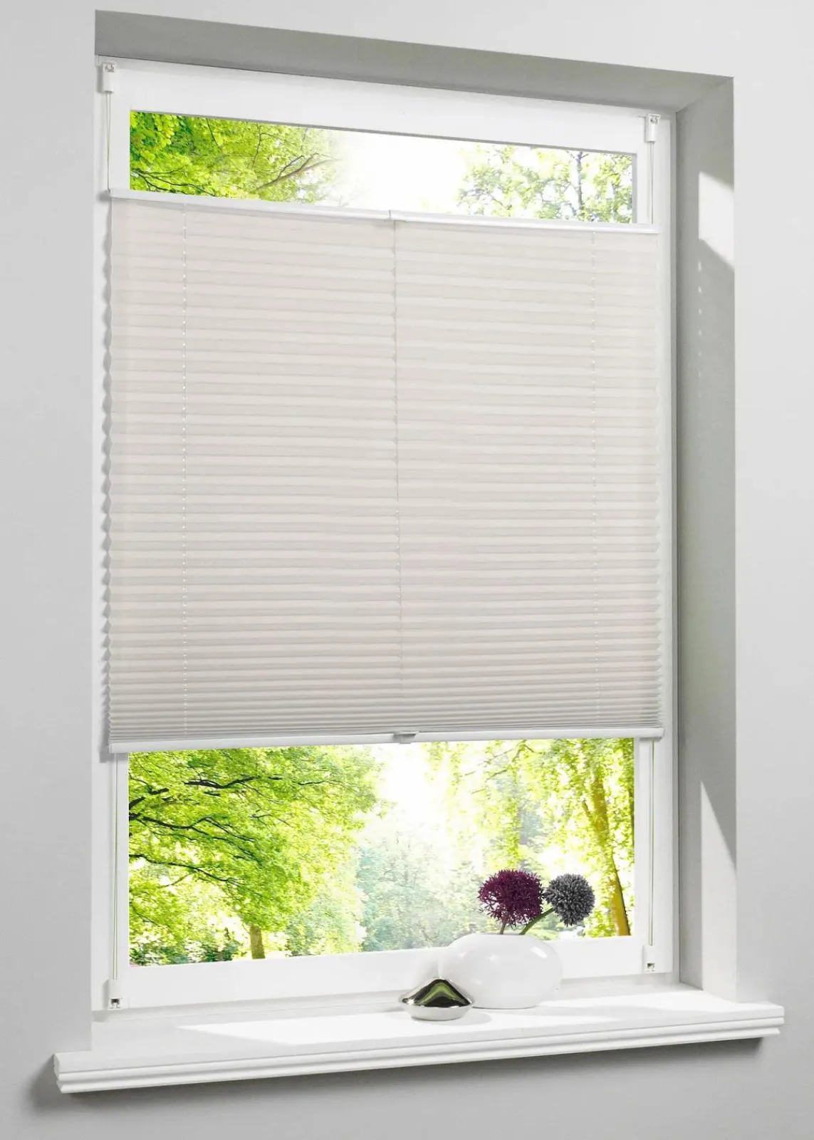 bonprix Plissees|Plissee ohne Bohren creme