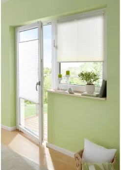 bonprix Plissees|Plissee ohne Bohren creme