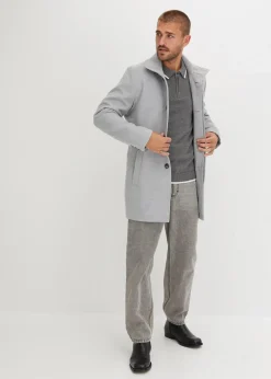 Polo Pullover mit recycelter Baumwolle|bonprix Discount