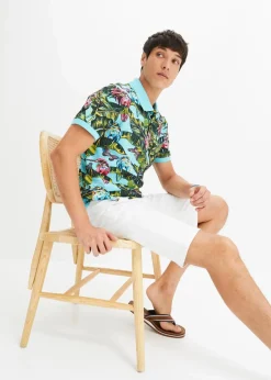 Poloshirt aus reiner Bio-Baumwolle, Kurzarm|bonprix Online