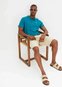 Poloshirt aus reiner Bio-Baumwolle (2er Pack)|bonprix Sale