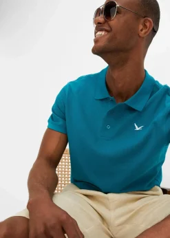 Poloshirt aus reiner Bio-Baumwolle (2er Pack)|bonprix Sale